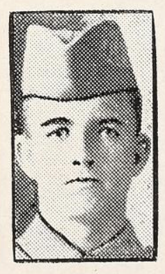 Portrait of a soldier in uniform